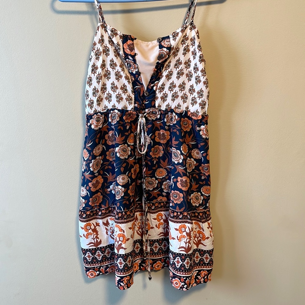 Floral boho sundress